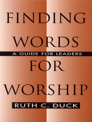 cover image of Finding Words for Worship